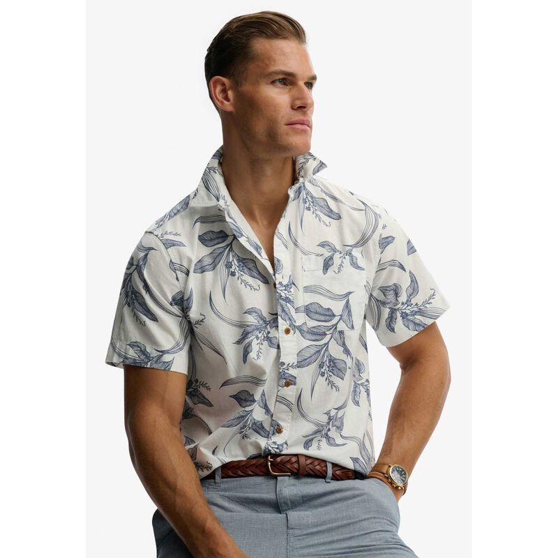 Superdry Vintage Loom Short Sleeve Shirt image number 2
